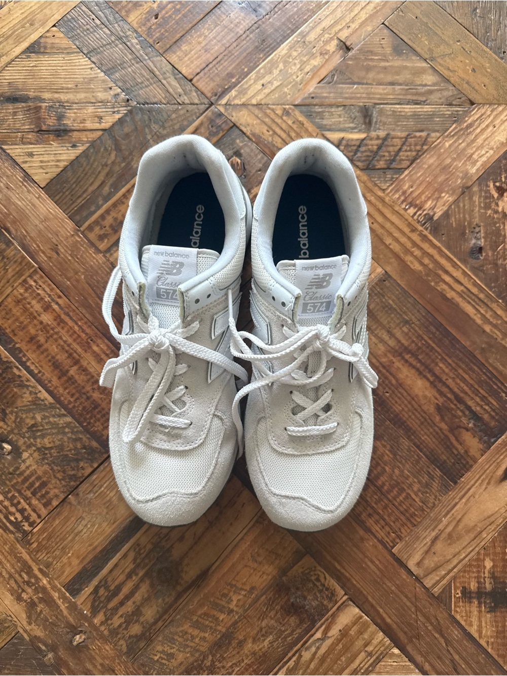 New Balance 574 Sneakers in grey/white